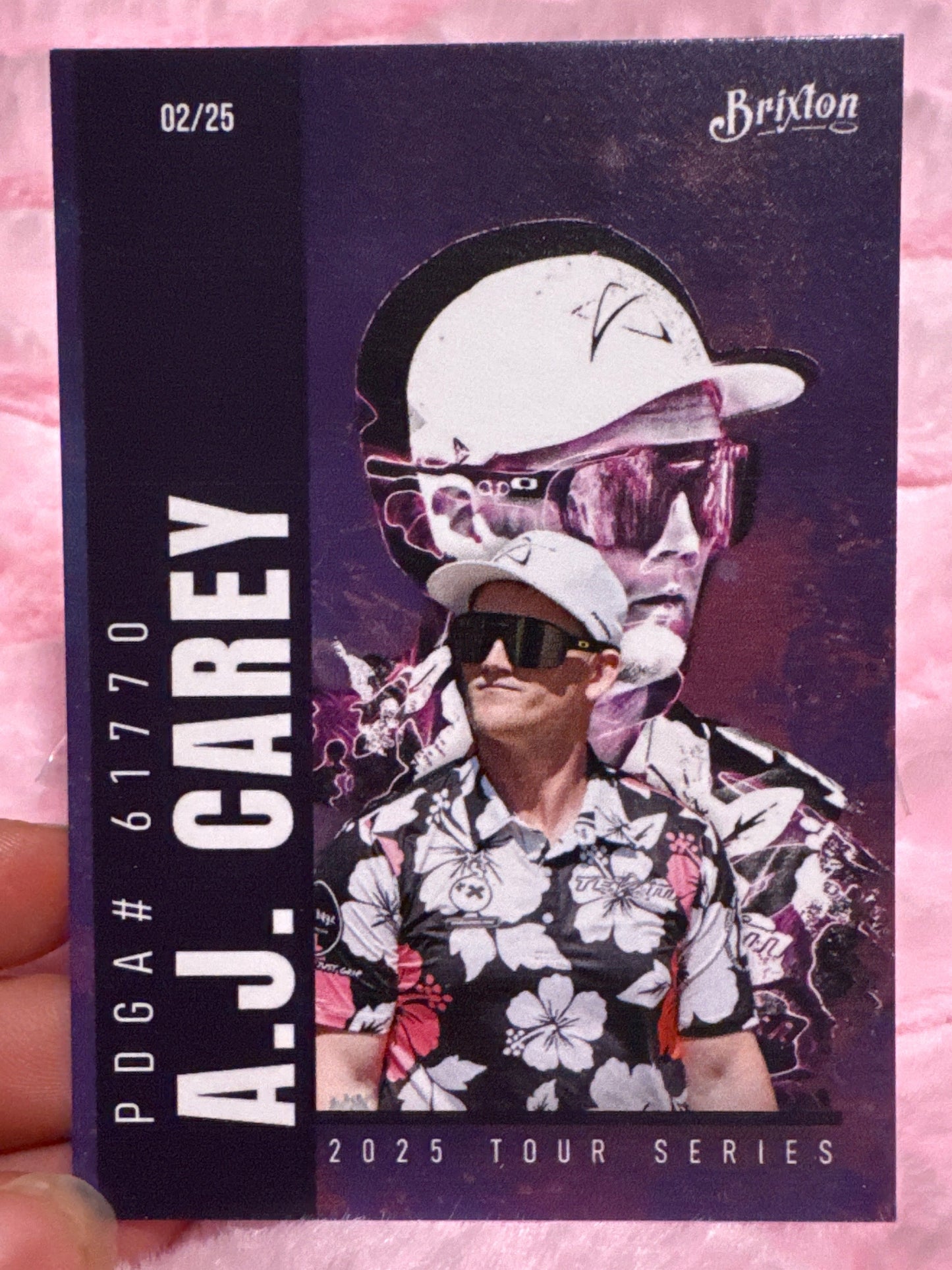 AJ Carey 2025 Brixton DEJAVU Card