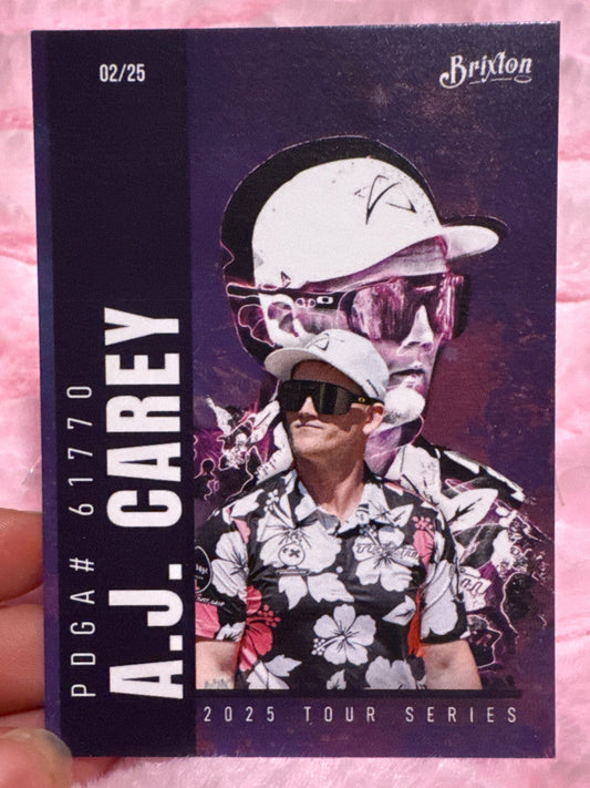 AJ Carey 2025 Brixton DEJAVU Card